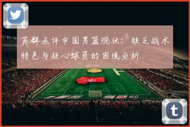 苏群点评中国男篮现状：缺乏战术特色与核心球员的困境分析